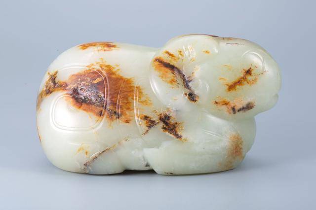 玉羊 西周 摆件 长度:12cm