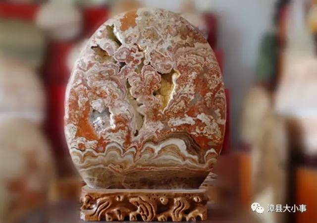 叠彩石之万佛归宗,产地漳县东泉