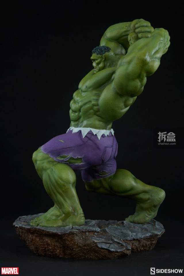 sideshow avengers assemble 复仇者集结 绿巨人hulk雕像