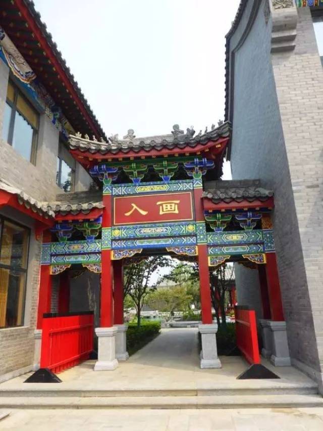 洛城之东有一片四合院建筑群,河洛古城展现了中国建筑之美
