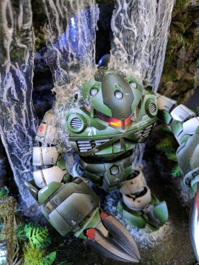 【高达】细节超赞的魔蝎场景,gwbc 2017澳洲公开赛获奖作品