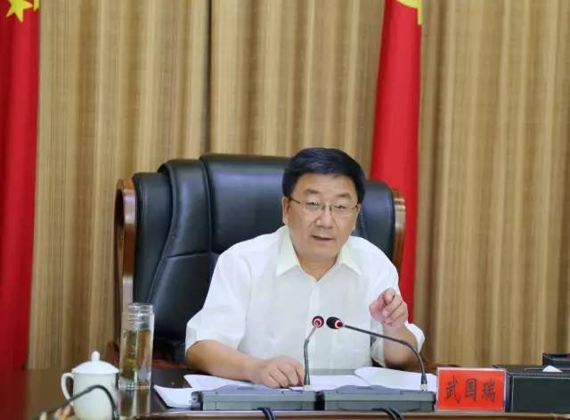 武国瑞常务副书记提出工作要求
