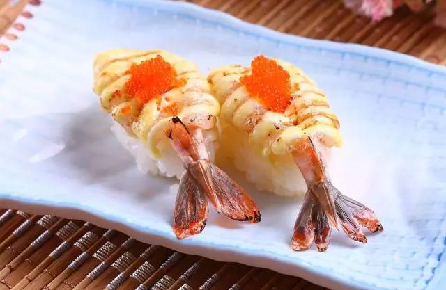 周三特惠:火炙虎虾寿司