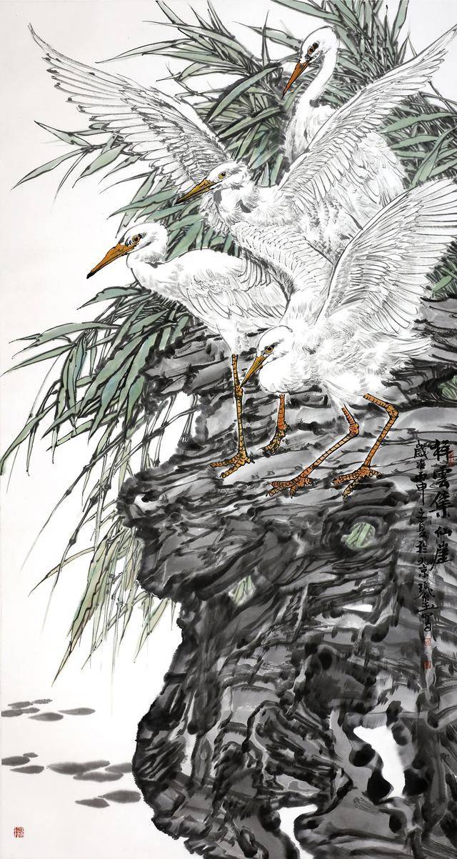 第22届广州艺博会推荐艺术家|大景花鸟画家 郑瑰玺