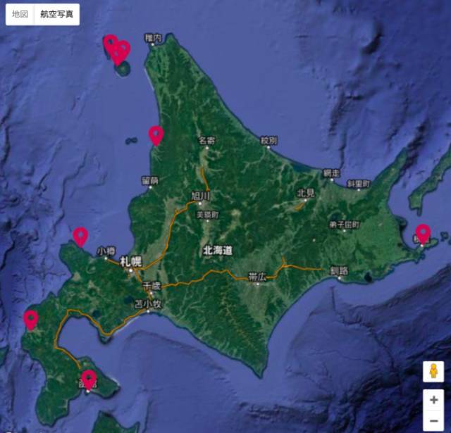 函馆市 礼文町 利尻町 利尻富士町 濑棚町 羽幌町 积丹町 -end- 请
