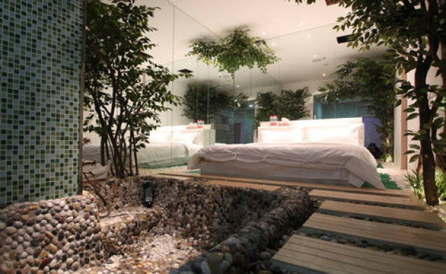 七夕床上相拥 全国五大情侣主题酒店