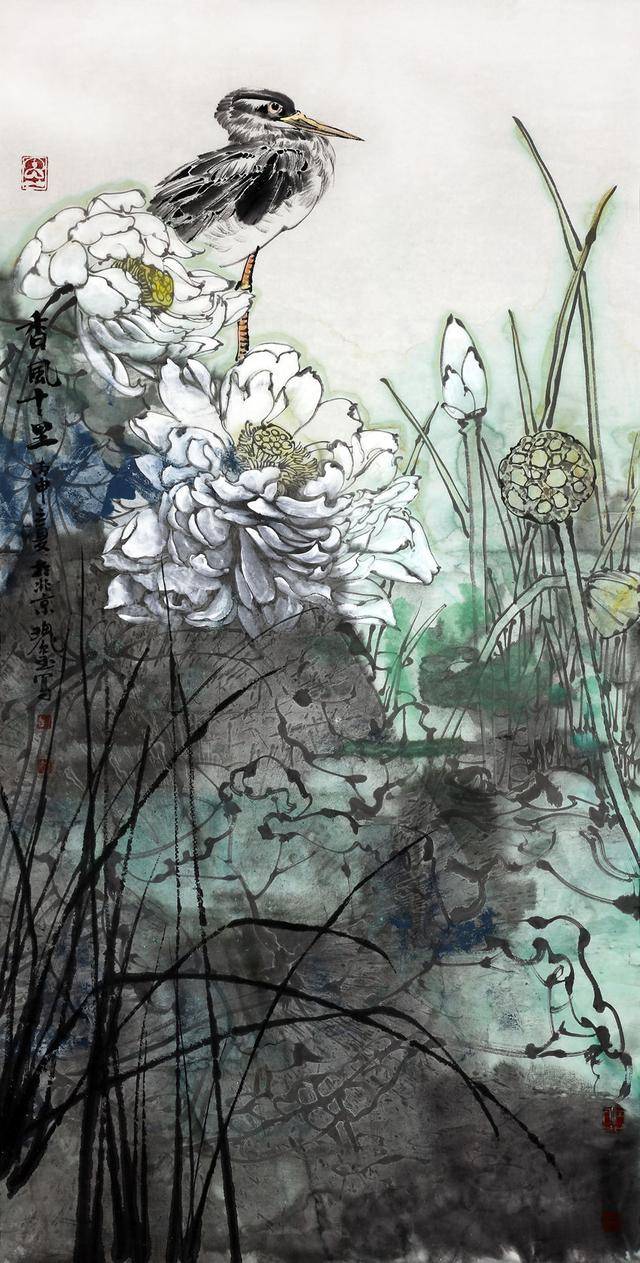 第22届广州艺博会推荐艺术家|大景花鸟画家 郑瑰玺