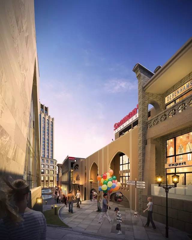 和田印象环湖商业中心坐落于新疆和田市阿恰勒东路与公园西路交汇处