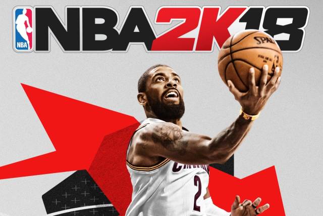 周五nba2k18官方近期更换2k18封面欧文的照片