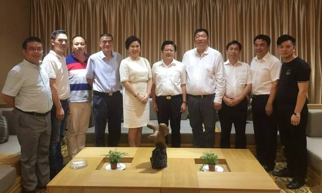 湖南省郴州市刘志仁市长率长珠三角招商小分队走进中国联塑