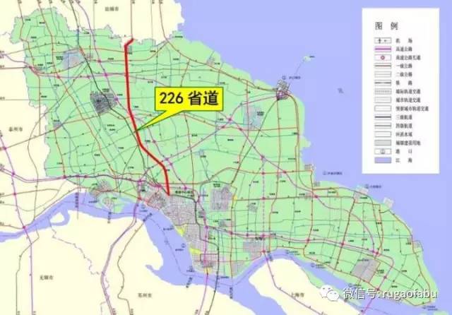 226省道(如皋段)南延北延工程本月底將正式啟動!