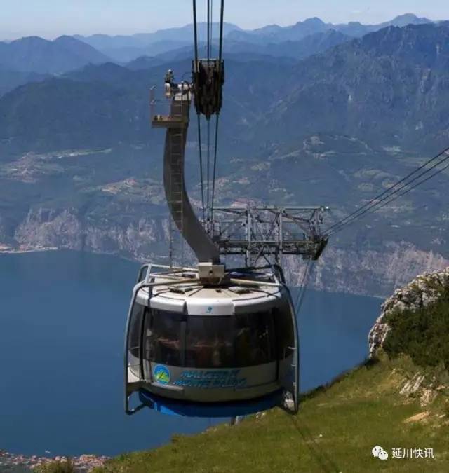 延川乾坤湾往复式索道建成后 将成为亚洲 第一个使用旋转吊厢的客运