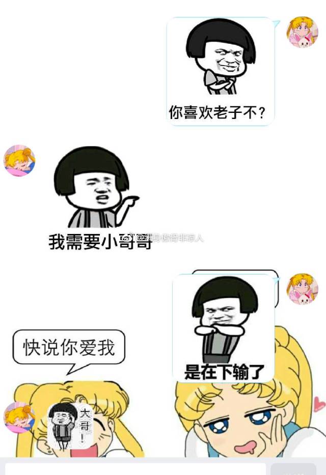 表白新套路:你喜欢老子不?