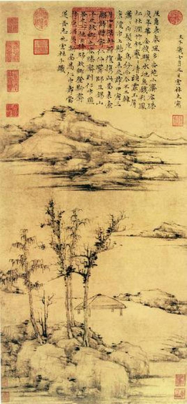 解读元代山水画名家倪瓒生平_搜狐网
