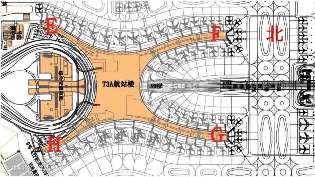 重庆t3航站楼布局图图片