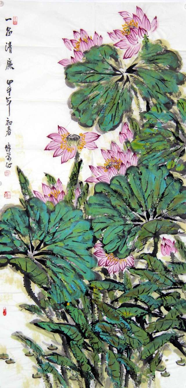 宜兴展讯丨浓笔淡墨 挥洒自如——我国当代著名画家田培学的花鸟艺术