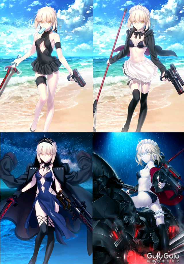 fgo去日服避暑,新泳装角色大汇总 vol.