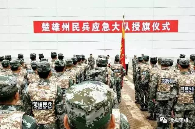 楚雄:州民兵应急大队正式成立 飞马突击队被编入制_手机搜狐网