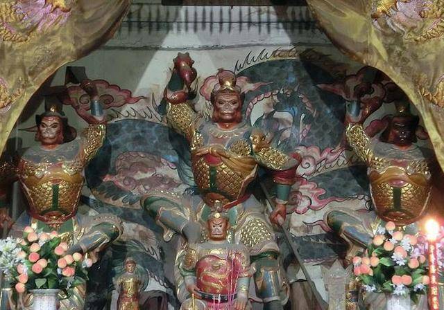 福建确有齐天大圣庙,清人笔记中曾记载孙悟空显圣的故事