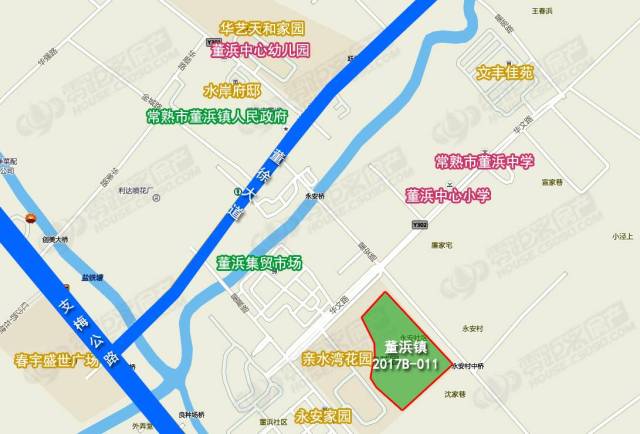 【地块解析】该地块靠近董浜镇较为繁华地段,周边近董浜集贸市场,董浜