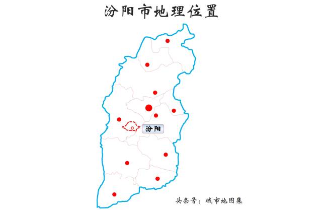 汾阳市乡镇地图图片