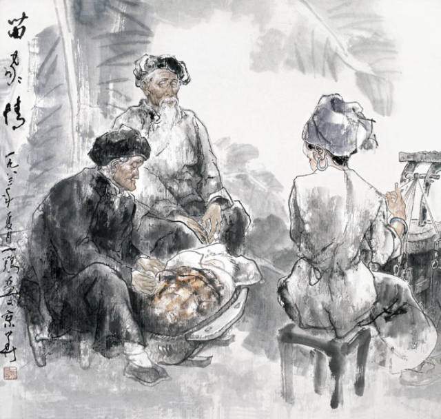 天怀夷旷笔通神——著名画家崔一鹗作品赏析