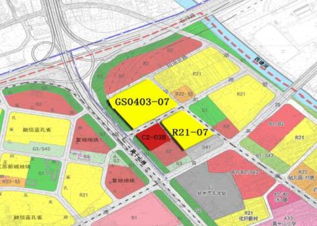杭州市申花板块规划图片