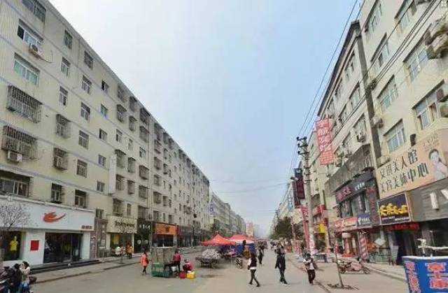 拆迁前的张家村