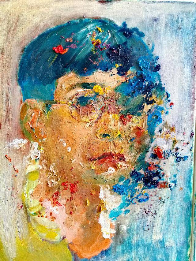 每个人心里都有一个艺术家,业余画家陈方正作品欣赏!