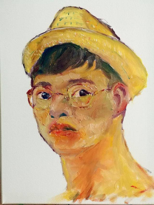 每个人心里都有一个艺术家,业余画家陈方正作品欣赏!