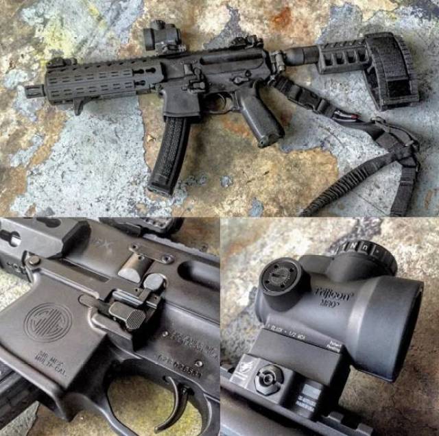 【瞄具美图合集】trijicon公司mro瞄镜图集