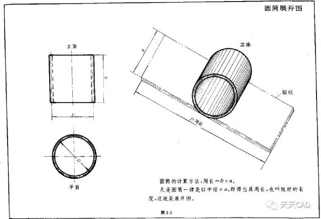 钣金cad展开图画法技巧图片