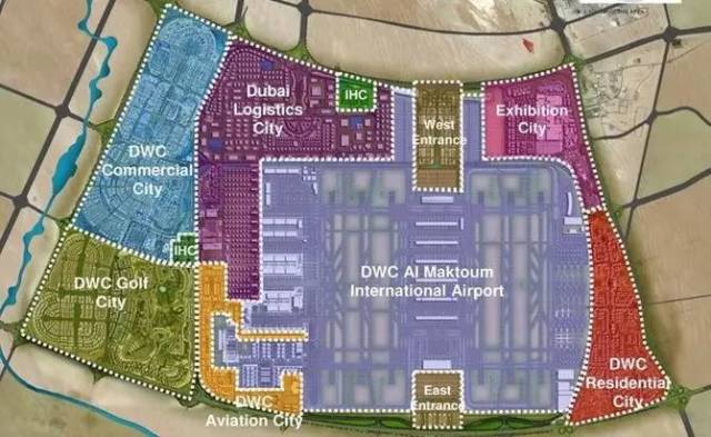 揭秘迪拜阿勒61马克图姆机场