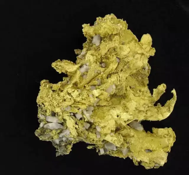 黄金原矿竟然长这样!开眼界了!