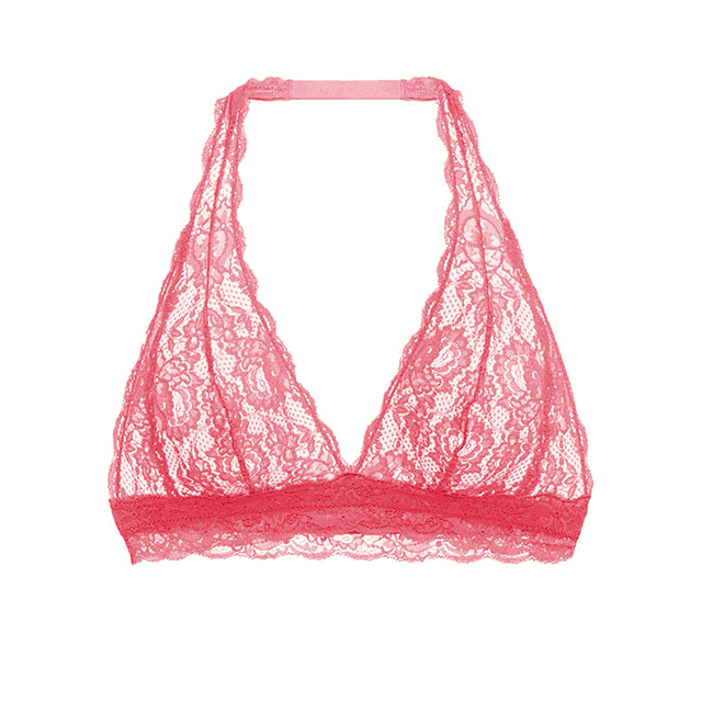 不带钢圈的蕾丝内衣:轻轻松松就很美