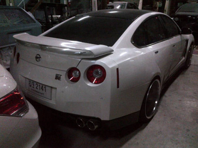 神人改装天籁变身gtr