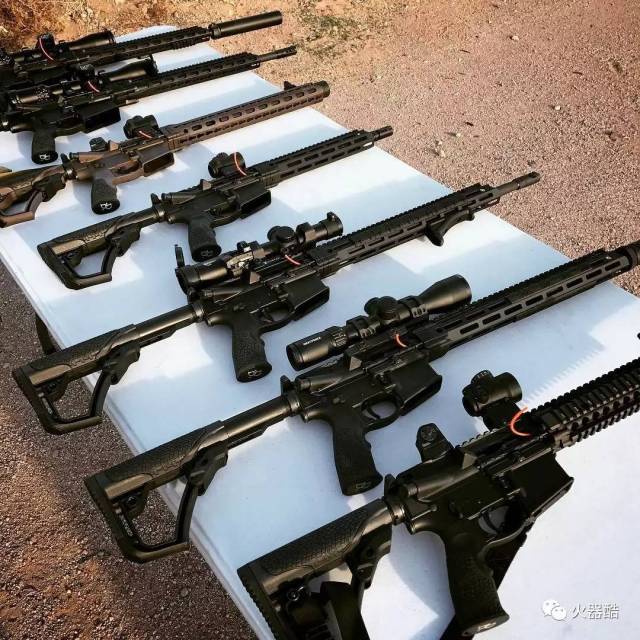 dd美图danieldefense公司枪械图集