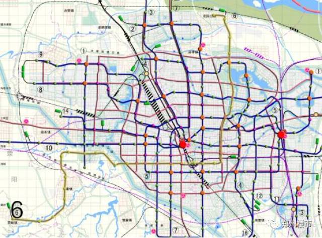 附最新鄭州地鐵規劃圖