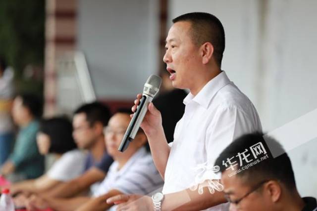 校长致辞 合川中学供图 华龙网发