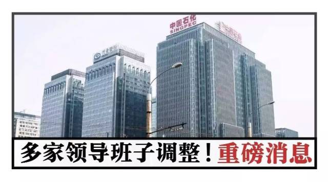 重磅|中国石化多家单位领导班子重大调整!