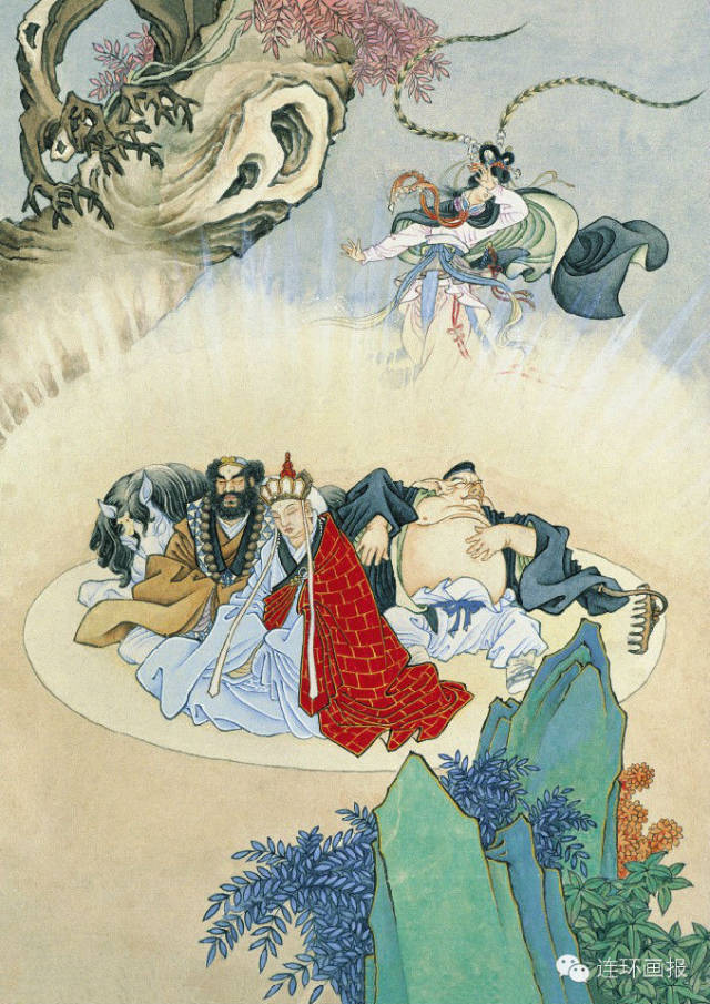 孙悟空三打白骨精工笔连环画