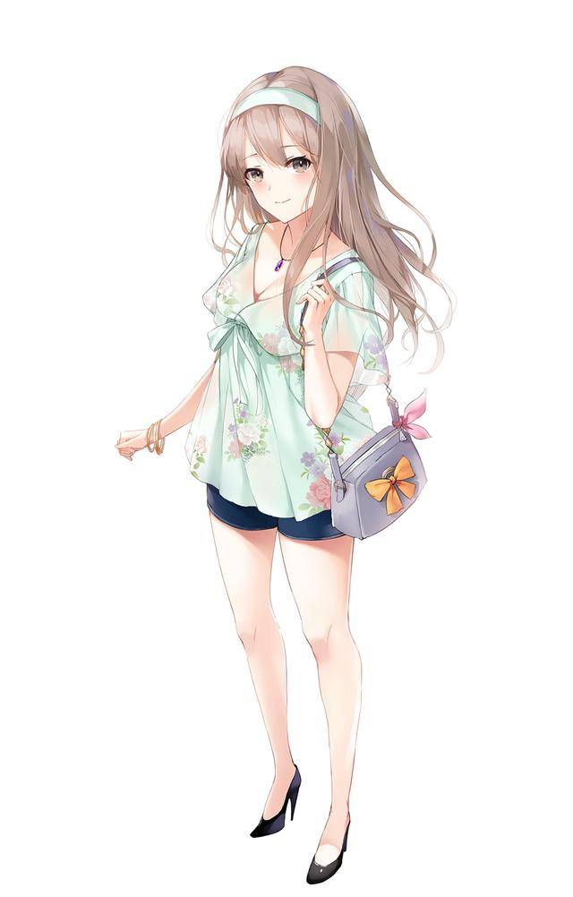 充满阳光的元气少女 高清动漫图片