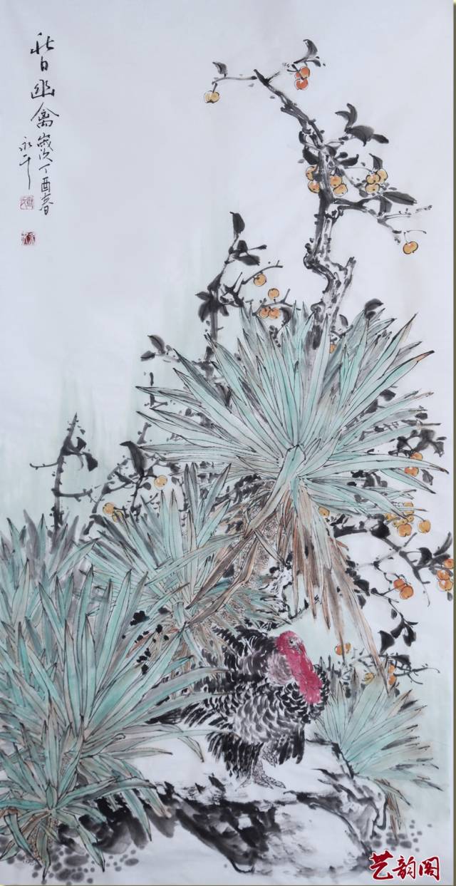 水墨之花,妙趣清新――刘永千花鸟画作品欣赏