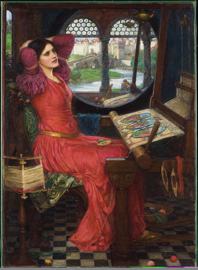 英国画家 john william waterhouse 油画作品欣赏(上)