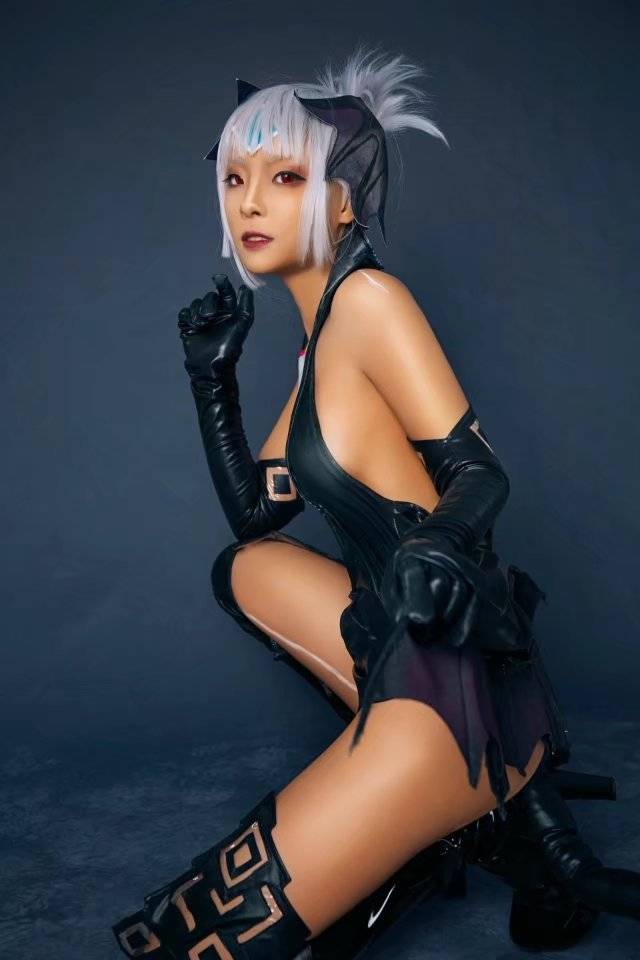 fate grandorder阿提拉小恶魔cosplay