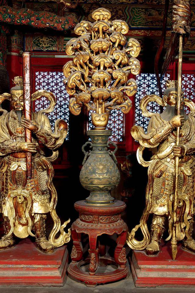 高清独家道教圣坛钦安殿原状陈设器物精粹