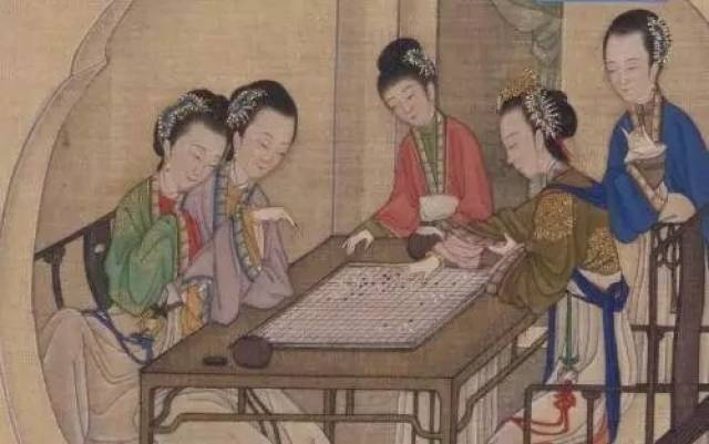 古代男女活象棋图片