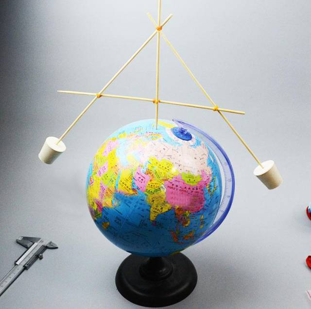 地球公转模型制作方法图片