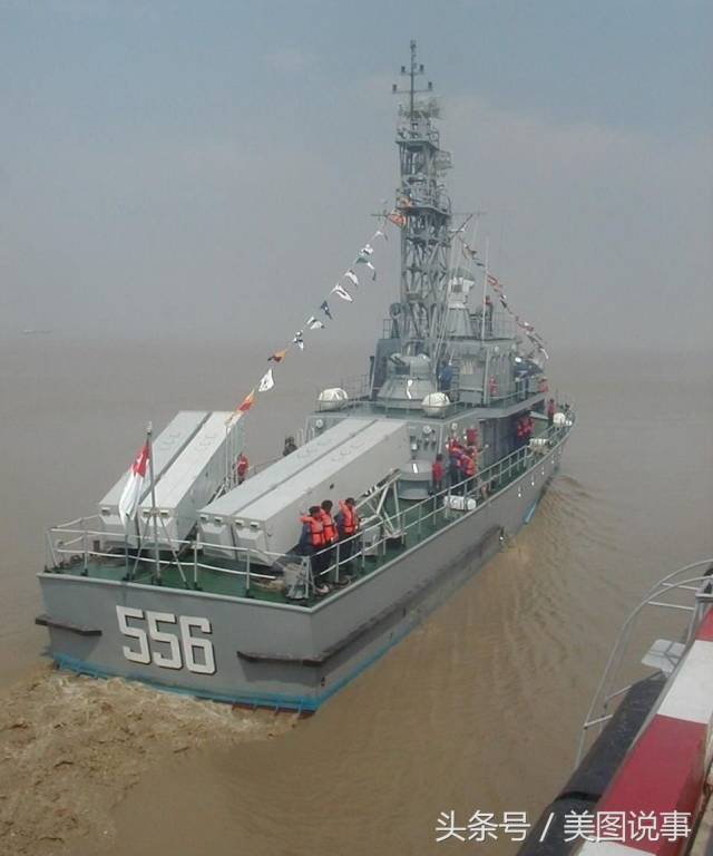 缅甸海军装备的中国产红星级导弹艇图片