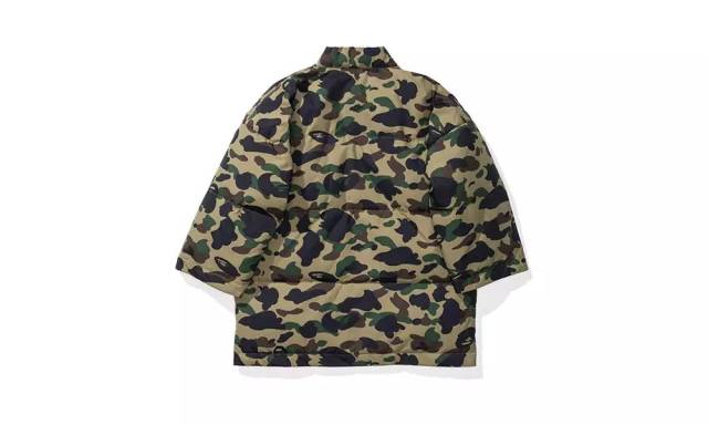 A BATHING APE® 1ST CAMO Hanten 迷彩羽绒外套正式开卖_手机搜狐网